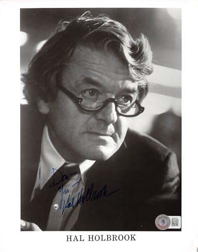 Hal Holbrook Lincoln "Don, Yours" Authentic Signed 8x10 Photo BAS #BL44721