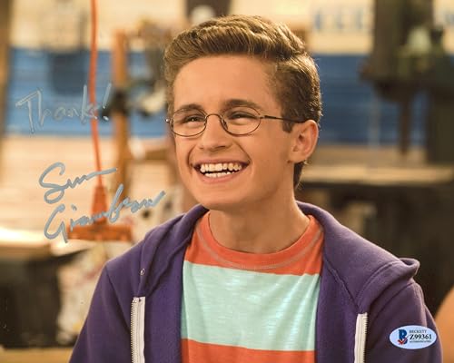 Sean Giambrone The Goldbergs "Thanks!" Authentic Signed 8x10 Photo BAS #Z99361