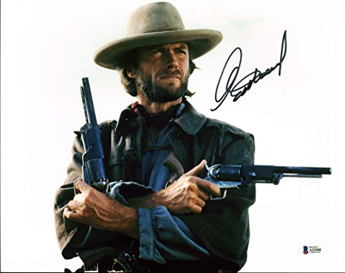 Clint Eastwood The Outlaw Josey Wales Authentic Signed 11x14 Photo BAS #A11104