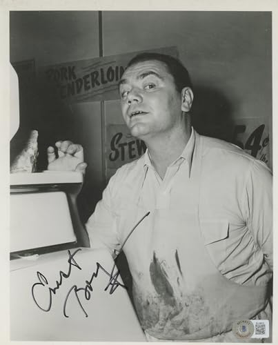 Ernest Borgnine McHale's Navy Authentic Signed 8x10 Photo BAS #BL44610