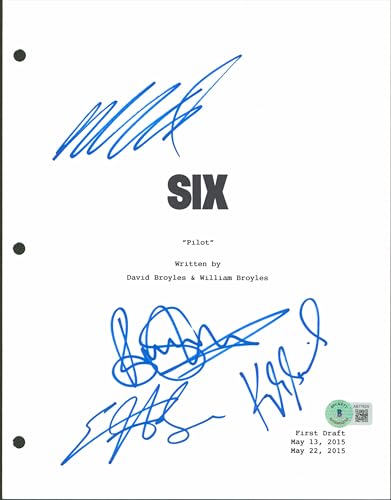 Six (4) Sloane, Schmid, Hodge & Adams Signed 8.5x11 Script Cover BAS #AB77625