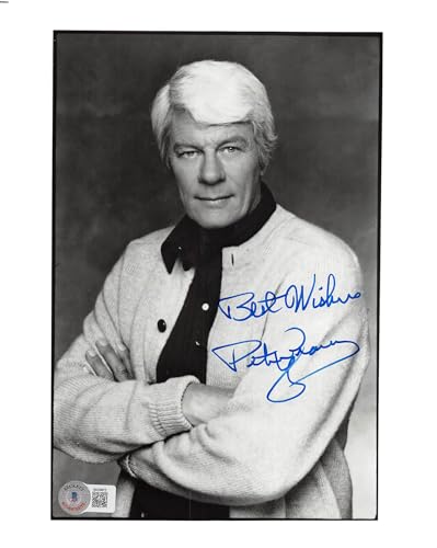 Peter Graves Mission: Impossible "Best Wishes" Signed 8x10 Photo BAS #BK03872