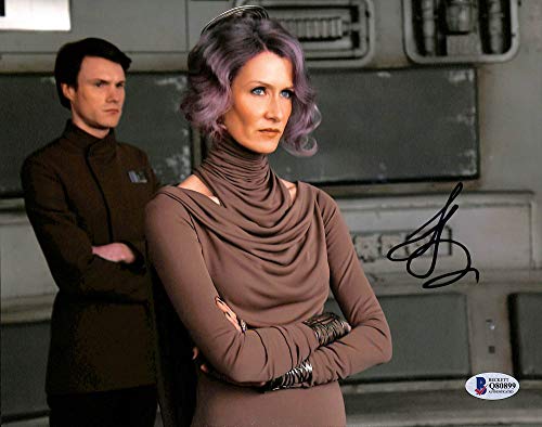 Laura Dern Star Wars The Last Jedi Authentic Signed 8x10 Photo BAS #Q80899