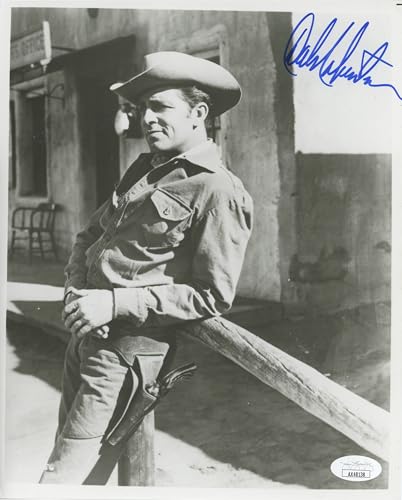 Dale Robertson Tales of Wells Fargo Authentic Signed 8x10 Photo JSA #AX48138