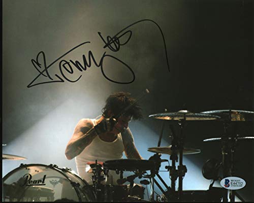 Tommy Lee Motley Crue Authentic Signed 8x10 Photo Autographed BAS #E44752