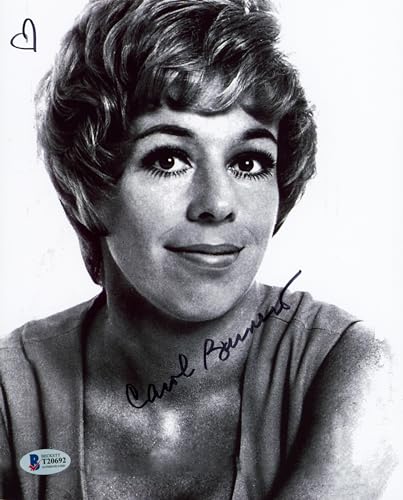 Carol Burnett Authentic Signed 8x10 Photo Autographed BAS #T20692