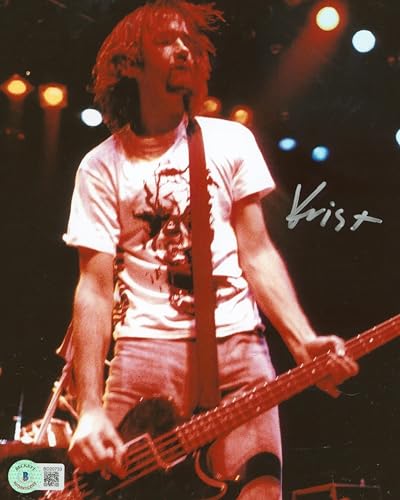 Krist Novoselic Nirvana Authentic Signed 8x10 Photo Autographed BAS #BD20733