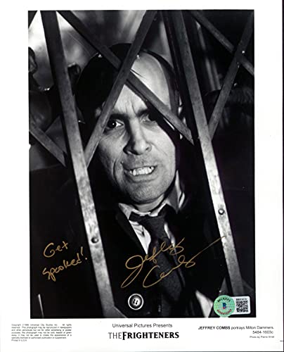 Jeffrey Combs The Frighteners Authentic Signed 8x10 Promo Photo BAS #BB83074