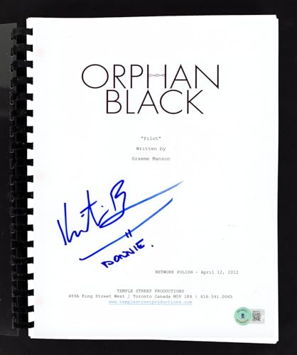 Kristian Bruun Orphan Black "Donnie" Authentic Signed Movie Script BAS #BK02172
