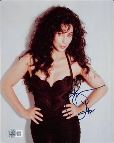 Cher Moonstruck Authentic Signed 8x10 Photo Autographed BAS #BN29203