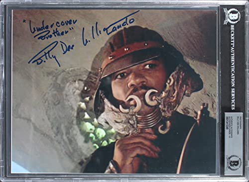 Billy Dee Williams "Undercover Brother" Signed 8x10 Photo Auto 10! BAS Slabbed