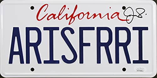 Jeremy Piven Entourage Authentic Signed License Plate Autographed JSA Witness