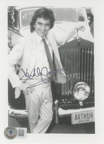Dudley Moore Arthur Authentic Signed 5x6.5 Black & White Photo BAS #BK43317
