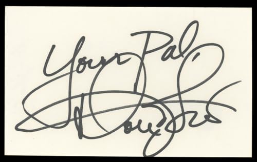 Don Johnson Miami Vice "Your Pal" Authentic Signed 3x5 Index Card BAS #BL98636