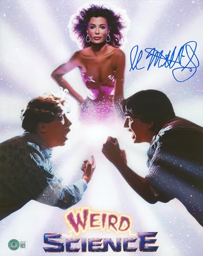 Ilan Mitchell-Smith Weird Science Signed 11x14 Vertical Photo BAS Witnessed 1
