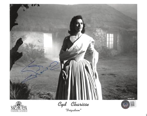 Cyd Charisse Brigadoon Authentic Signed 8x10 Photo Autographed BAS #BL44769