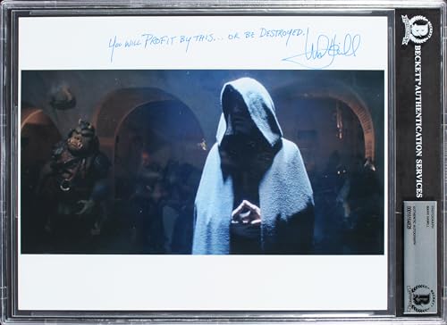 Mark Hamill Star Wars Return of the Jedi Signed 8x10 Photo BAS Slabbed