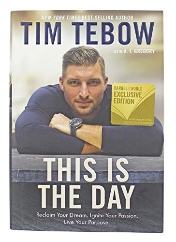 Mets Tim Tebow This Is The Day Hardcover Book Un-signed