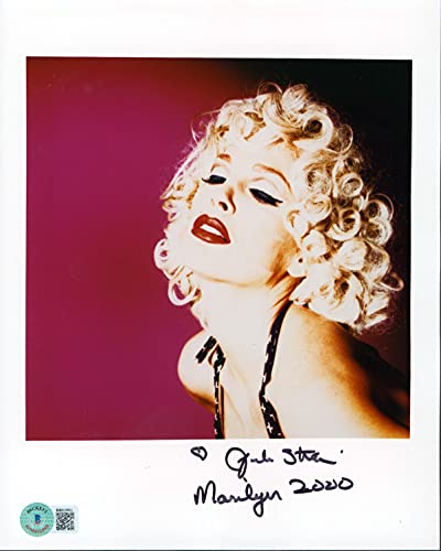 Julie Strain "Marilyn 2000" Signed 8x10 Sexy Photo Deceased BAS #BB83082