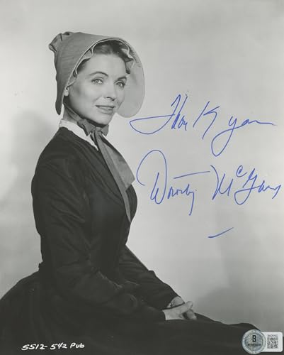 Dorothy McGuire Friendly Persuasion "Thank You" Signed 8x10 Photo BAS #BN29182