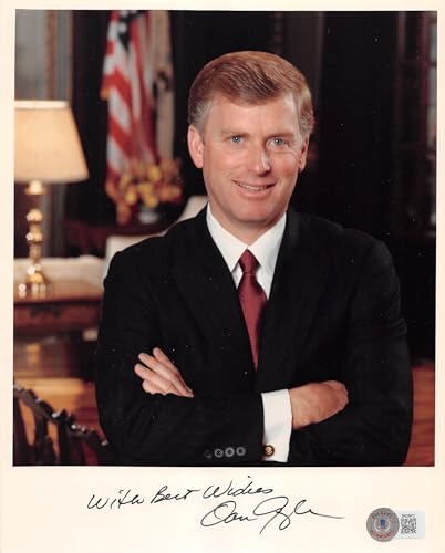 Dan Quayle "With Best Wishes" Authentic Signed 8x10 Photo BAS #BK03972