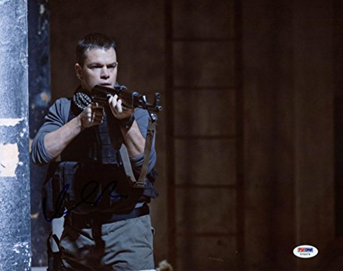 Matt Damon Green Zone Signed Authentic 11X14 Photo Autographed PSA/DNA #T76479