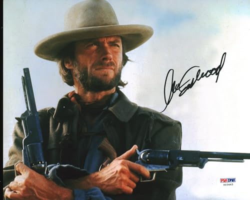 Clint Eastwood The Good, the Bad and the Ugly Signed 8x10 Photo PSA/DNA #X03445