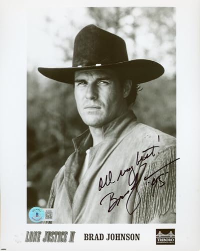 Brad Johnson Marlboro Man "All My Best!" Signed 8x10 Photo BAS #BL96208