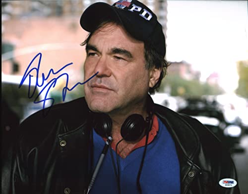 Oliver Stone Platoon Authentic Signed 11x14 Photo Autographed PSA/DNA #S33571