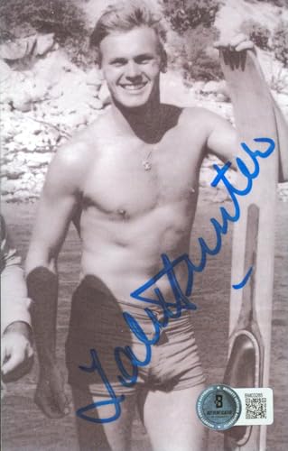 Tab Hunter Grease 2 Authentic Signed 4x6 Photo Autographed BAS #BM03285