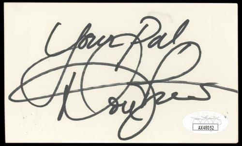 Don Johnson Miami Vice "Your Pal" Authentic Signed 3x5 Index Card JSA #AX48052