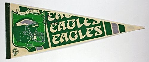 Eagles Reggie White "To Chuck John 3; 3-16" Authentic Signed Pennant JSA #Y68291