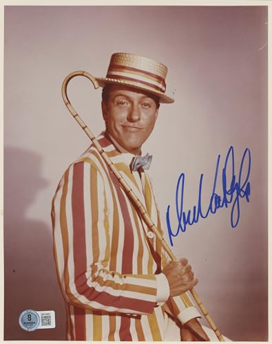 Dick Van Dyke Mary Poppins Authentic Signed 8x10 Photo Autographed BAS #BN74481