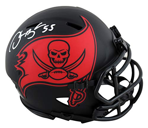 Buccaneers Derrick Brooks Signed Eclipse Speed Mini Helmet BAS Witnessed