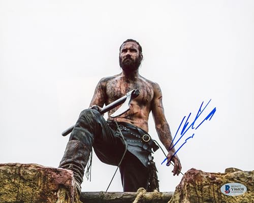 Clive Standen Vikings Authentic Signed 8x10 Photo Autographed BAS #Y06038