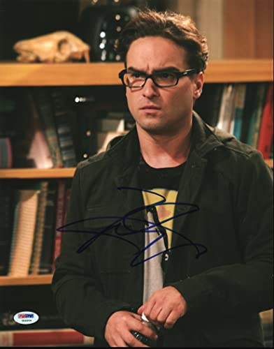 Johnny Galecki The Big Bang Theory Authentic Signed 11x14 Photo PSA/DNA #U59309