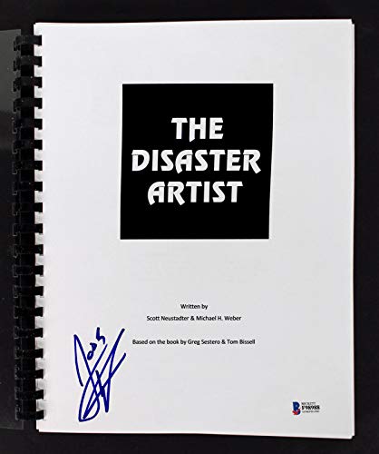 Josh Hutcherson Authentic Signed The Disaster Artist Movie Script BAS #F98988