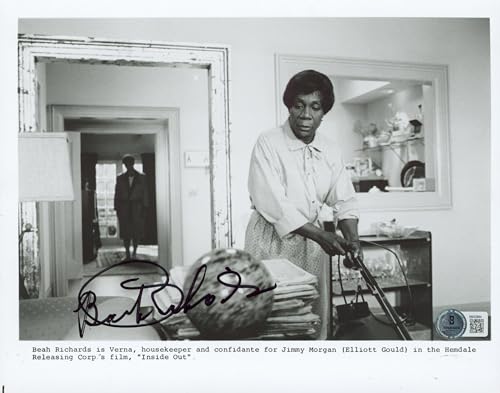 Beah Richards Inside Out Authentic Signed 8x10 Photo Autographed BAS #BM33984