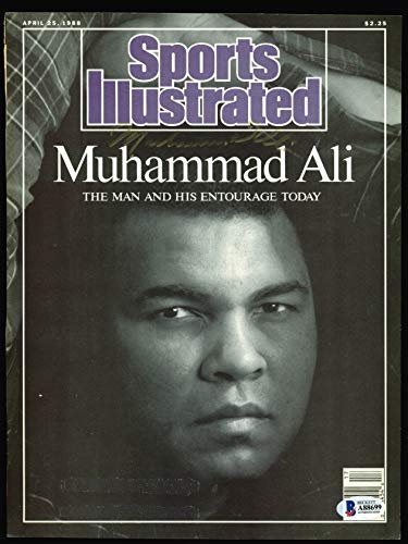 Muhammad Ali 1991 Authentic Signed Sports Illustrated Magazine Cover BAS #A88699