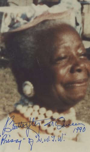 Butterfly McQueen Gone with the Wind Signed 4x6.5 Cut Photo BAS #BK43370