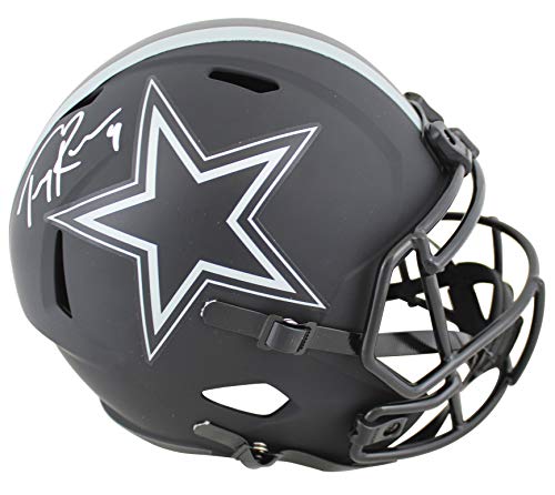 Cowboys Tony Romo Signed Eclipse Full Size Speed Rep Helmet BAS Witnessed
