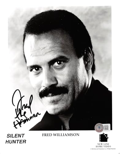 Fred Williamson Silent Hunter "The Hammer" Signed 8x10 Photo BAS #BL44794