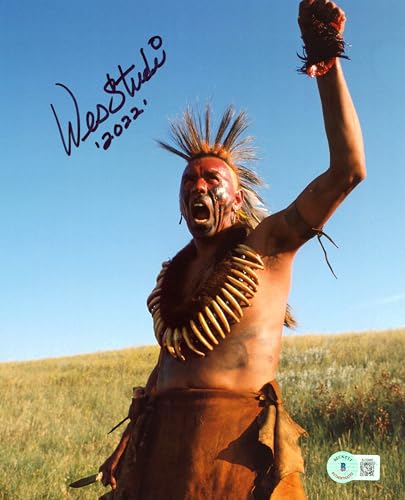 Wes Studi Dances with Wolves "2022" Authentic Signed 8x10 Photo BAS #BJ32685