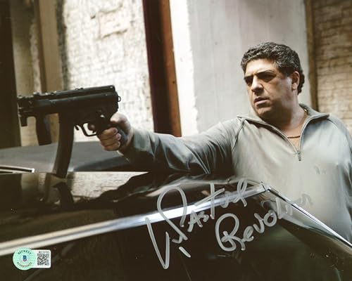 Vincent Pastore The Sopranos "Revolver" Authentic Signed 8x10 Photo BAS #BC13705