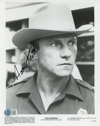 Harvey Keitel The Border Authentic Signed 8x10 Photo Autographed BAS #BN74390