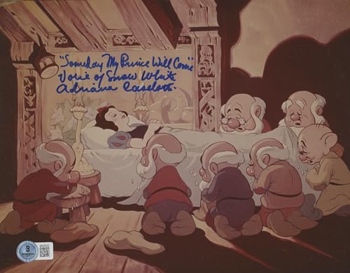 Adriana Caselotti Snow White and the Seven Dwarfs Signed 8x10 Photo BAS #BN29232