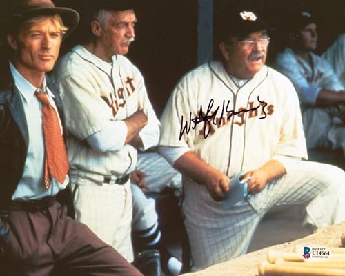 Wilford Brimley The Natural Authentic Signed 8x10 Photo Autographed BAS #U14664