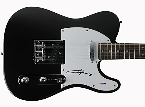 Angus Young AC/DC Authentic Signed Black Pro Electric Guitar PSA/DNA #Z55781