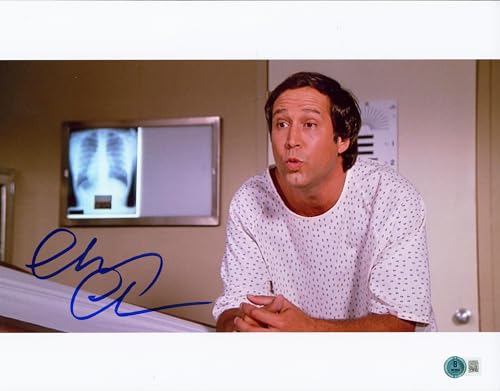 Chevy Chase Fletch Authentic Signed 11x14 Photo Autographed BAS #1W386683