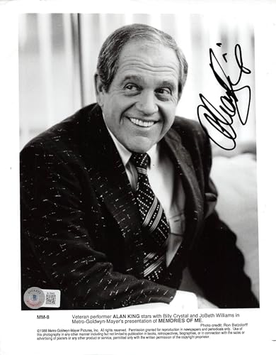 Alan King Memories of Me Authentic Signed 8x10 Photo Autographed BAS #BL76482